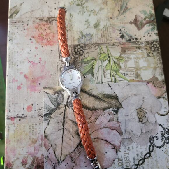 Vintage Watches Ecclissi Sterling Silver Quartz Watch White Dial Japan Movt - Picture 3 of 10